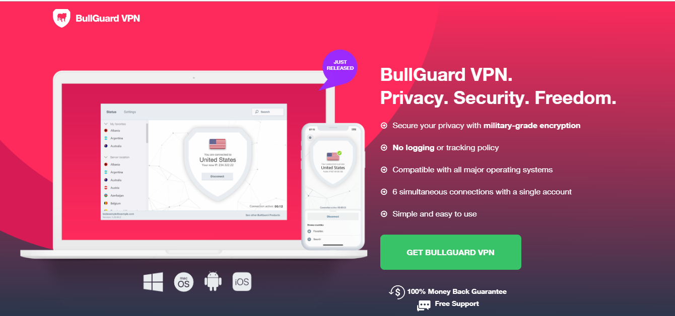 BullGuard VPN