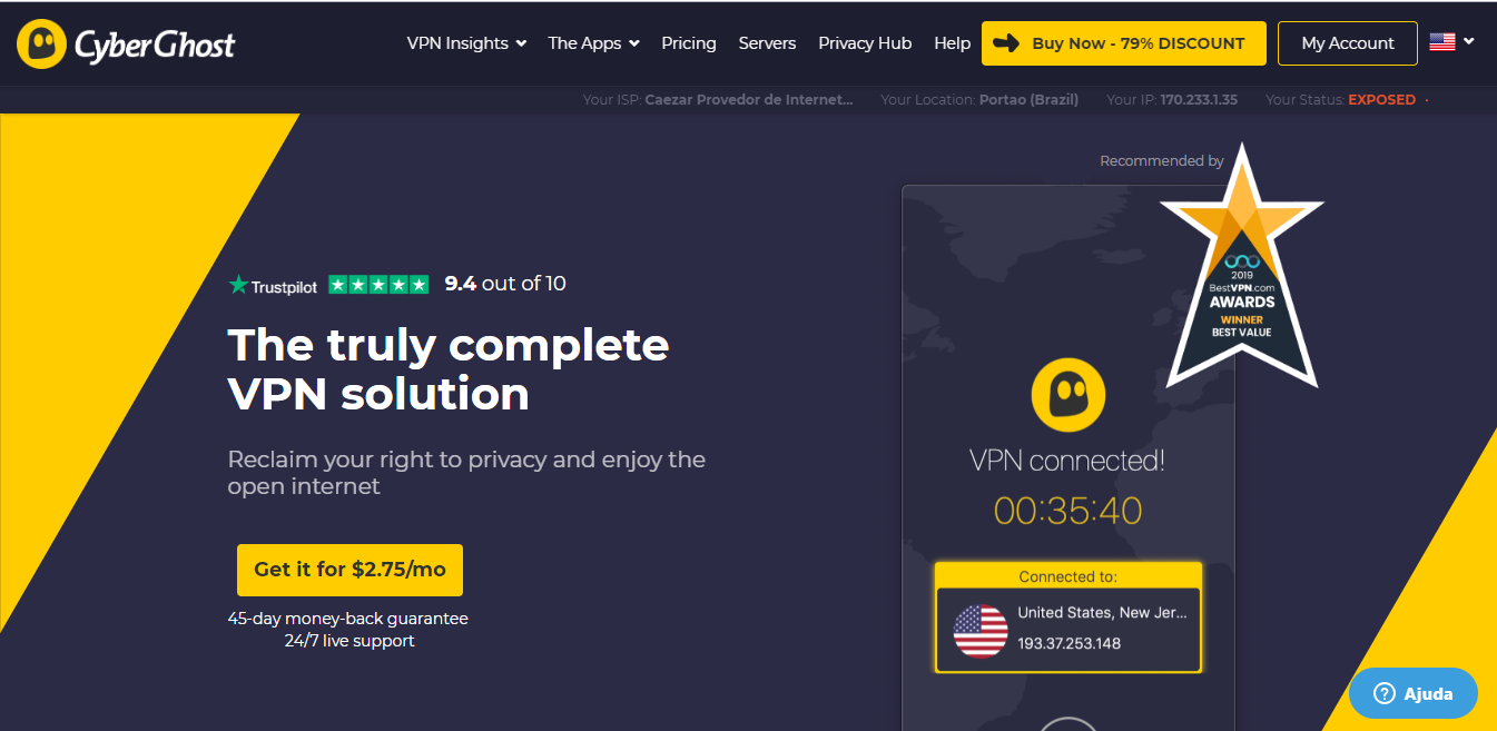 CyberGhost VPN رخيصة