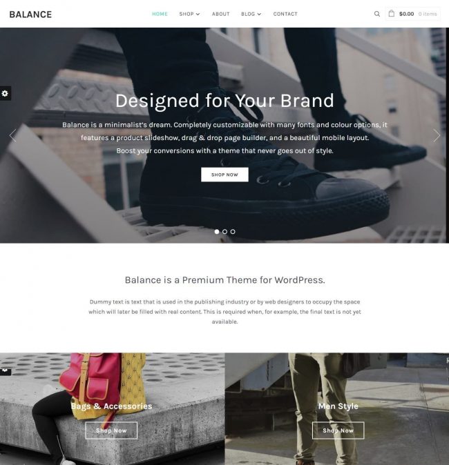 Balance WordPress Theme