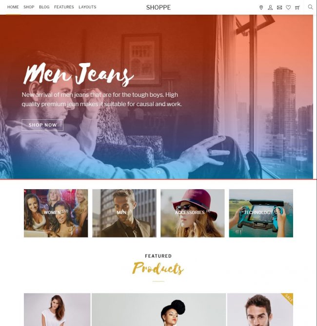 Shoppe WordPress Theme